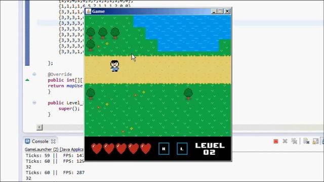 Java 2D Tile Based Game смотреть онлайн