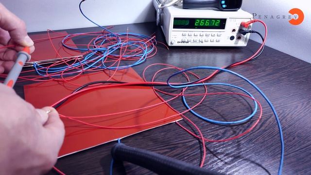 Силиконовый нагреватель 200х200 мм, 170°С, с термопарой. смотреть онлайн