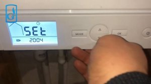 Как настроить дату и время на Viessmann Vitopend 100 W, A1JB