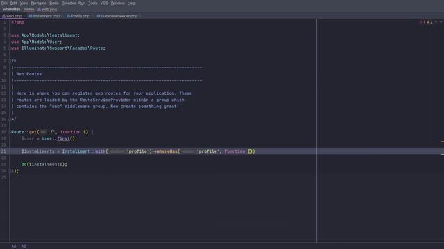 How to query a field on a relationship in Laravel смотреть онлайн
