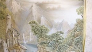 покраска барельефа на стене своими руками часть 2