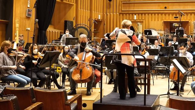 Brett Dean Concerto with Alban Gerhardt, Marin Alsop and ORF (Excerpt) смотреть онлайн
