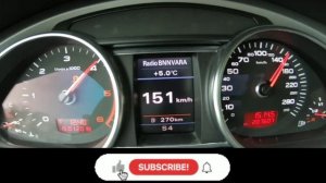 Audi Q7 6.0TDI V12 quattro acceleration