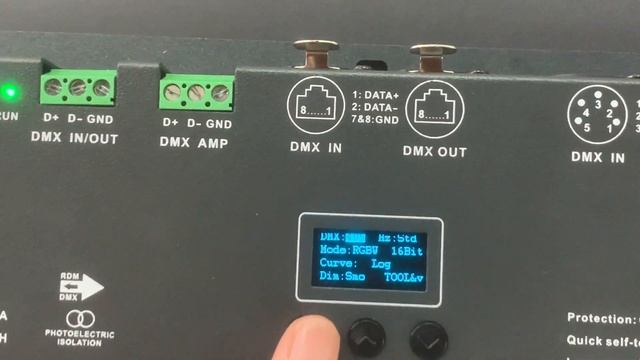 32CH DMX Decoder Create Facade Lighting Effect