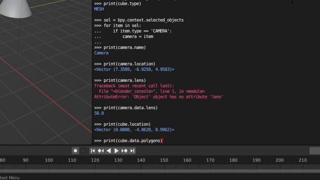 Blender & Python: Listing and Selecting Objects смотреть онлайн