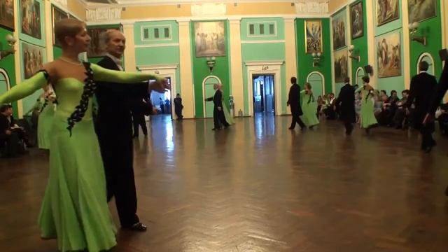 20120429 Ансамбль бального танца "Этюд". «Лансе». смотреть онлайн