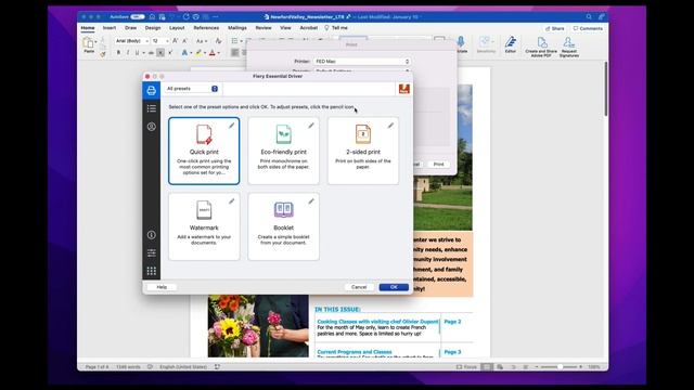 Quick start video: Fiery Essential Driver for Mac смотреть онлайн