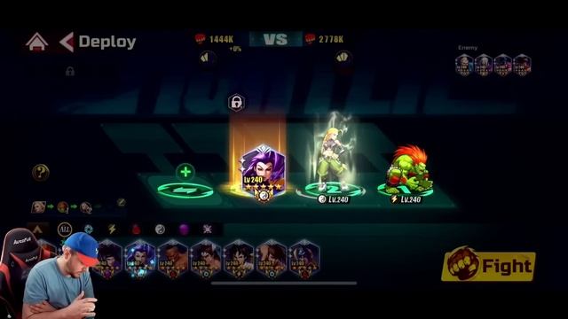 CLEAR TRENDY CAMMY REALM Team Builds to get all your rewards Street Fighter Duel смотреть онлайн