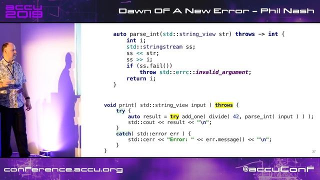 The Dawn Of A New Error - Phil Nash [ACCU 2019] смотреть онлайн