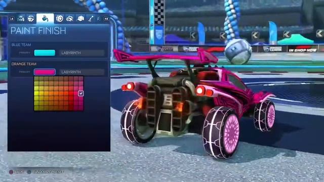 Top 10 *BEST* Labyrinth Designs And Colours In Rocket League! смотреть онлайн