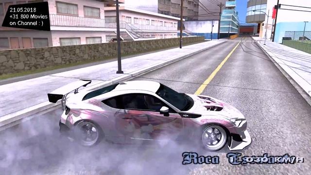 Toyota GT86 RB Kurashina Asuka Itasha Test Drive GTA SA _REVIEW смотреть онлайн