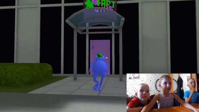 ЛЯГУШКА ПЕРДУШКА И КАКАШНАЯ БРЫЗГАЛКА Видео игра для детей симулятор Лягушки в GTA amazing frog смотреть онлайн