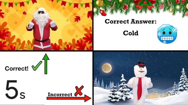 Christmas Emoji Pictionary Word Challenge Brain Break смотреть онлайн