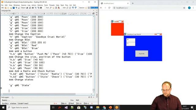 qWC (CROSS_PLATFORM ⎕WC) – AN INTRODUCTION AND UPDATE – Dyalog Webinar with Chris Hughes смотреть онлайн