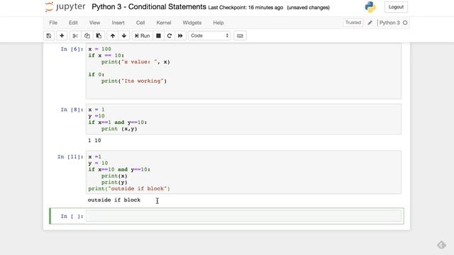 Python 3 - If ... Else смотреть онлайн
