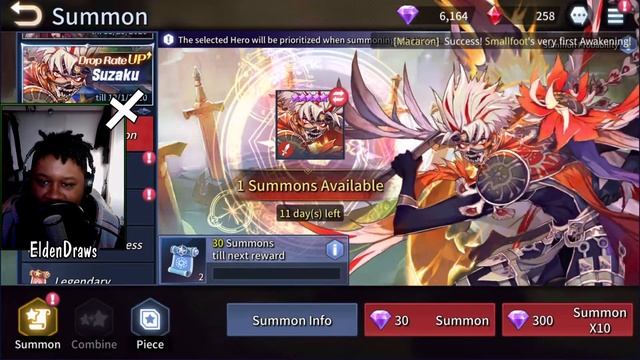 IT IS RAINING NAT 5's! | The taste of SUZAKU! - 450+ Summons!| Kingdom Of Heroes Tactics War смотреть онлайн