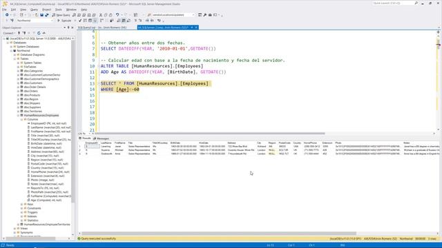 Columnas Calculadas en SQL Server - #64 Microsoft SQL Server desde cero смотреть онлайн