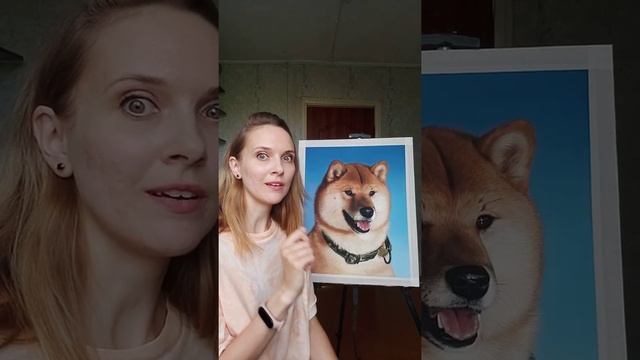 Портрет животных на заказ/ Портрет по фотографии смотреть онлайн