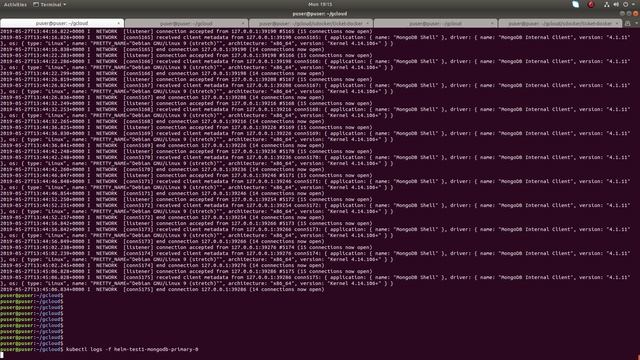 kubectl logs Continuous Streaming смотреть онлайн