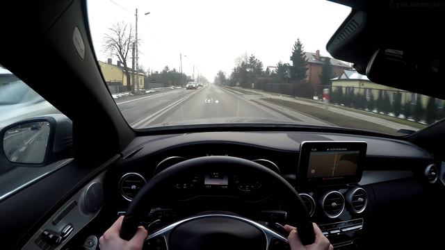 Mercedes-Benz C180 Estate (W205) - POV Drive In 4K