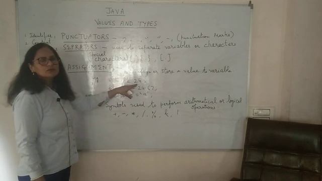 Java,Values and its Types,Tokens,Punctuators,Separators,Assignment,Operators(July 14, 2020) смотреть онлайн