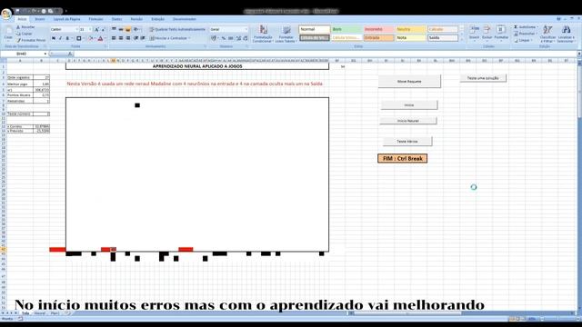 Ping Pong IA Neural - Em Excel смотреть онлайн