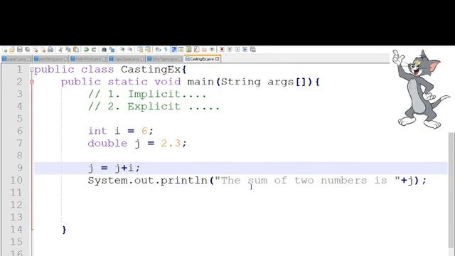 Casting in JAVA | Java Tutorials | Implicit and Explicit Casting | Type conversion смотреть онлайн