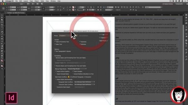 How to import a Word document AND its styles into InDesign!
