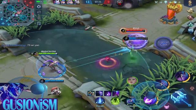 22-0 Gusion MG Gameplay(Rank) | GUSIONiSM | MLBB смотреть онлайн