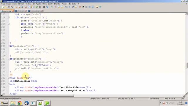 PHP İLE E TİCARET KAPILARI 7.3 смотреть онлайн