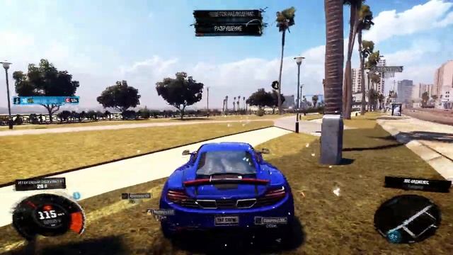 GTX 760, ULTRA, FXAA (The Crew) TEST 720p60fps смотреть онлайн