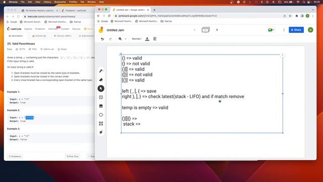 Leetcode#20. Valid Parentheses смотреть онлайн