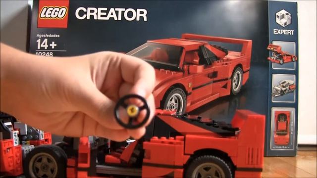 Lego 10248 Ferrari F40 Review смотреть онлайн