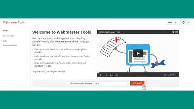 How to verify a WordPress site with google webmaster смотреть онлайн