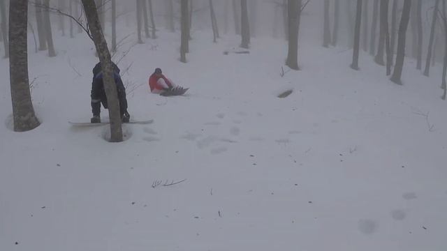 Ангарский перервал 2019/SNOWBOARD/Первый раз встал на доску! смотреть онлайн