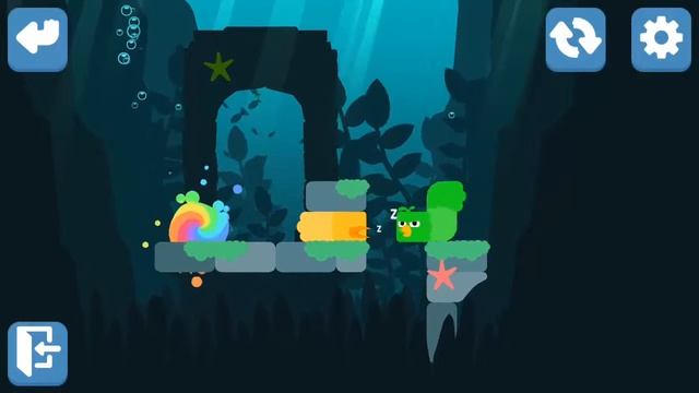 Snakebird Primer Level 14 Walkthrough смотреть онлайн