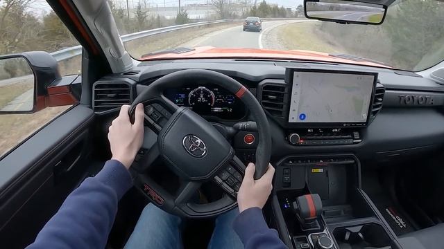 2022 Toyota Tundra TRD Pro - POV Test Drive (Binaural Audio)