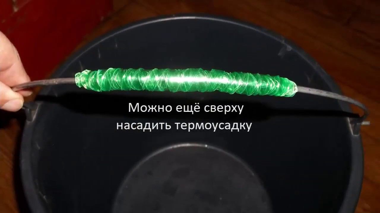 Ручка из пэт бутылки на ведро. Теперь носить удобно смотреть онлайн