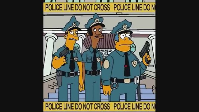 The Simpsons - Bad Cops Lyrics