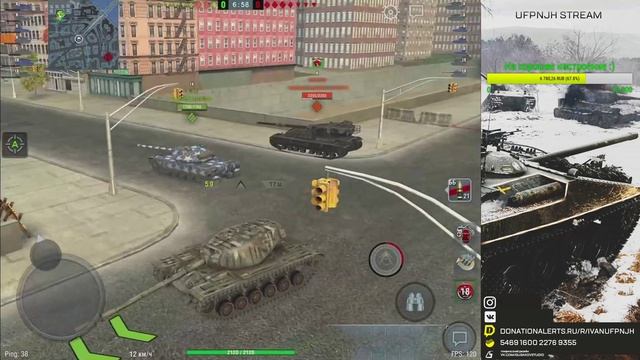 Катаемся во взводе вместе с _Subject_Supreme_ | Wot blitz смотреть онлайн