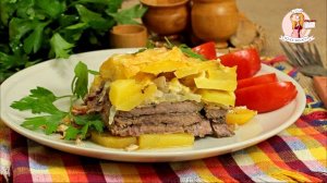 Сочное и мягкое МЯСО ПО-ФРАНЦУЗСКИ из ГОВЯДИНЫ рецепт в духовке (как замариновать, как приготовить)