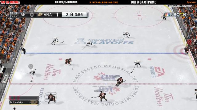 NHL 18 Карьера игрока #17 1/8 Кубка Стэнли [Анахайм Дакс - Лос-Анджелес Кингс]