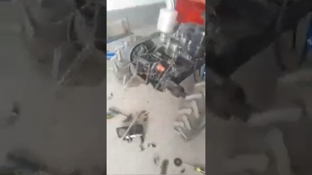 Zubr 1100 Motoblok Sozlash Jarayoni ремонт КПП