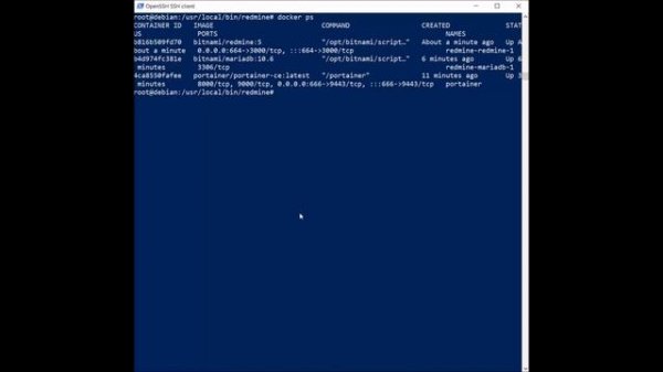 Installing Redmine on Debian 11 Bullseye / Docker Compose + Portainer