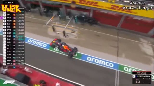 Nice Sid crashes his Mercedes-AMG F1 W12 E Performance смотреть онлайн