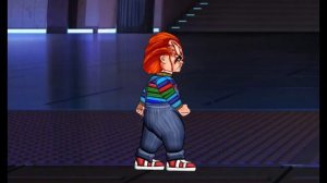 Игровая кукла Чаки против Поппи. Анимация игр Мака. Рисование мультфильма 2