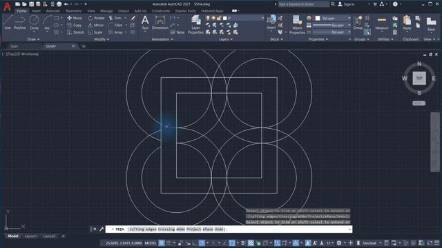 AutoCAD 2D Exercise 2 смотреть онлайн