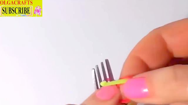 How to make Tidal Wave bracelet loom bands with forks without a loom movie 2015 смотреть онлайн