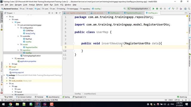[AST - Tutorial 13] Insert new User using Spring JDBC - Part 1 смотреть онлайн