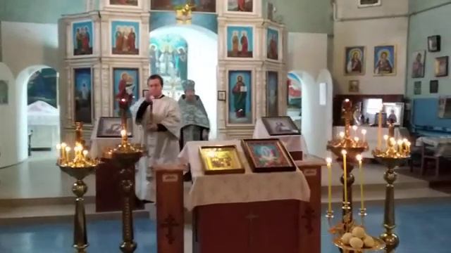 Свято-Преображенский храм с. Коньково, 03.12.2020 г. Предпразднство Введения во храм Богородицы. смотреть онлайн